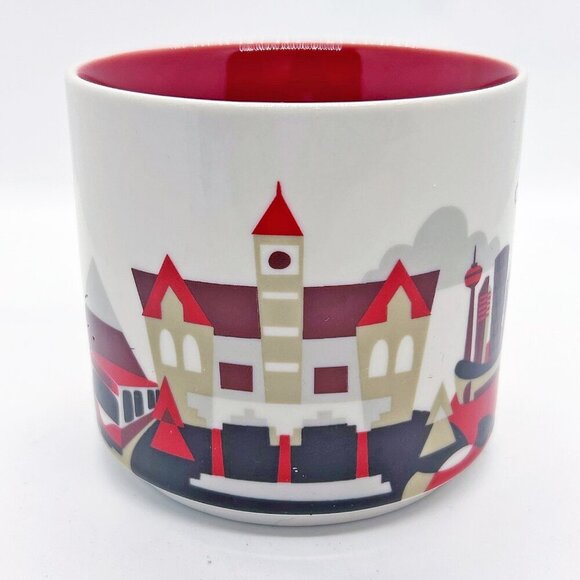 Starbucks Calgary You Are Here Collection 14 Oz Coffee Mug Alberta Canada - Picture 2 of 7
